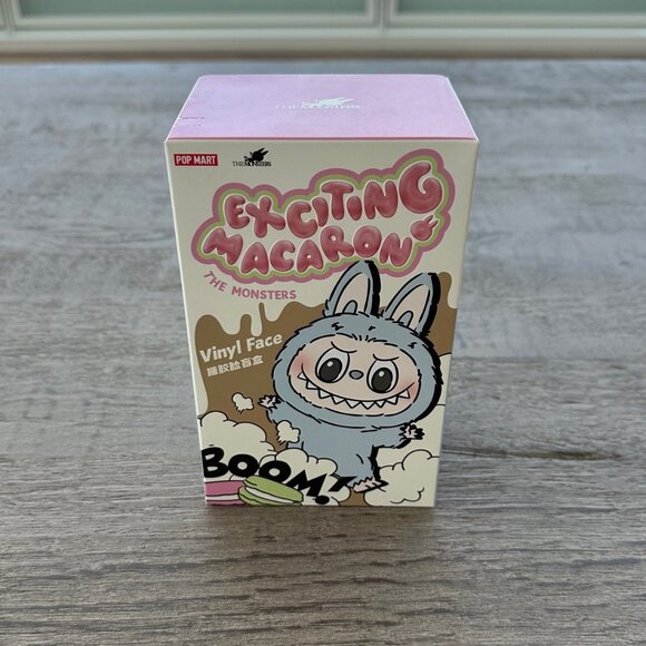 NIB BRAND NEW LABUBU MACARON - SOYMILK (CREAM) - POPMART! PopNow - Picture 2 of 8